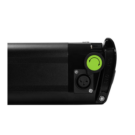 Green Cell - GC Silverfish E-Bike battery with charger 24V 11.6Ah 278Wh Li-Ion XLR 3 PIN