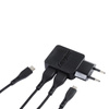 Energizer HardCase - Kompaktní síťová nabíječka 2x USB-A + USB-C a kabel Micro USB (černá) doživotní záruka