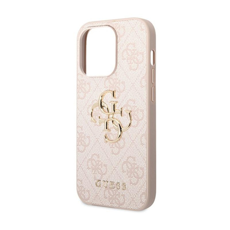 Guess 4G Big Metal Logo - iPhone 15 Pro Max Case (pink)