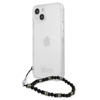 Guess Black Pearl Strap - iPhone 15 / 14 / 13 Case (transparent)
