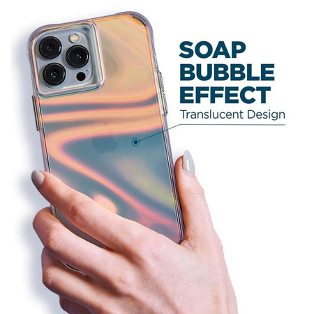 Case-Mate Soap Bubble - Coque iPhone 14 Pro (Iridescent)