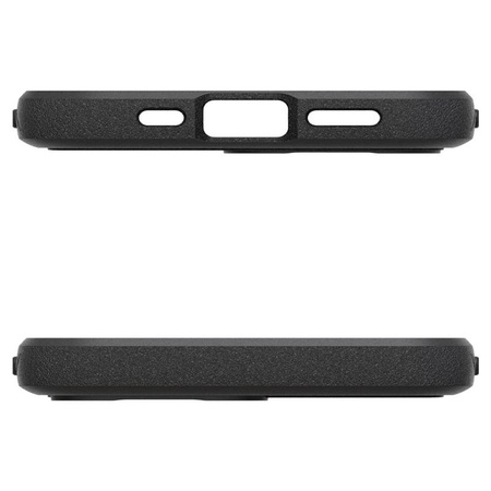Spigen Rugged Armor MagSafe - étui pour iPhone 16e (Noir mat)