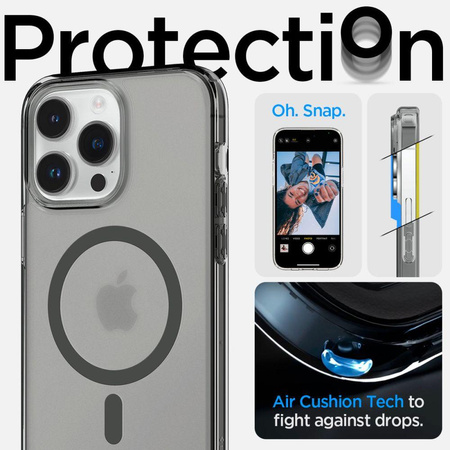 Spigen Ultra Hybrid MagSafe - pouzdro pro iPhone 14 Pro Max (Frost Black)
