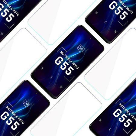 3mk HardGlass - Tvrzené sklo pro Motorola Moto G55 5G