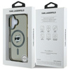 Karl Lagerfeld IML Metall Choupette Head MagSafe - iPhone 16 Plus Tasche (schwarz)