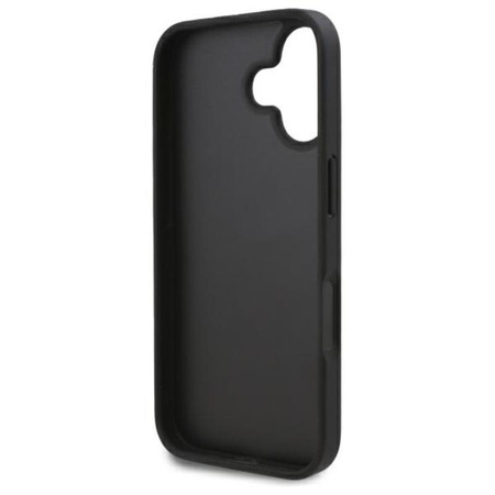 Karl Lagerfeld Cardslots Monogram - iPhone 16 Case (black)
