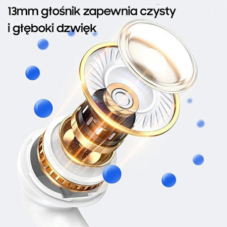 USAMS NX10 Series - sluchátka Bluetooth 5.2 TWS + nabíjecí pouzdro (černá)