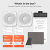 Spigen GLAS.TR EZ FIT 2-Pack - Tvrzené sklo pro Samsung Galaxy Watch 5 Pro 45 mm (2 ks)