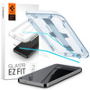 Spigen GLAS.TR EZ FIT 2er-Pack - Gehärtetes Glas für Samsung Galaxy S25 / S24 (2 Stück)