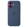 Apple Silicone Case – Silikonhülle mit MagSafe für iPhone 16 (Denim)