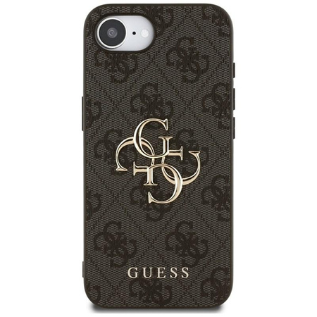 Guess 4G Big Logo - tok iPhone 16e készülékhez (fekete)