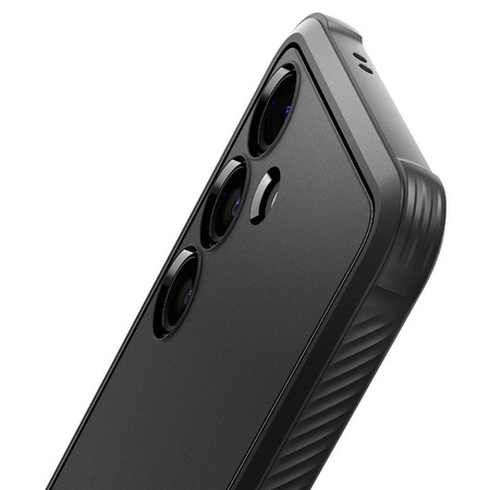 Spigen Rugged Armor - Gehäuse für Samsung Galaxy S24 (Mattschwarz)