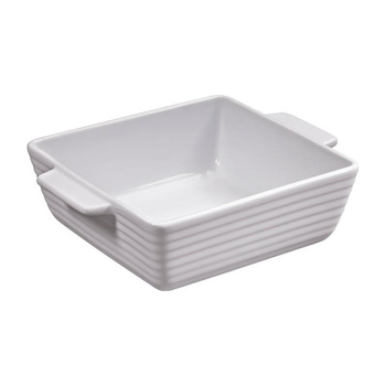 Küchenprofi Burgundy – Porcelain roaster / square baking dish 15×15×5 cm