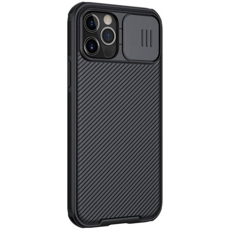 Nillkin CamShield Pro Magnetic - Apple iPhone 12 Pro Max Hülle mit Kameraabdeckung (Schwarz)