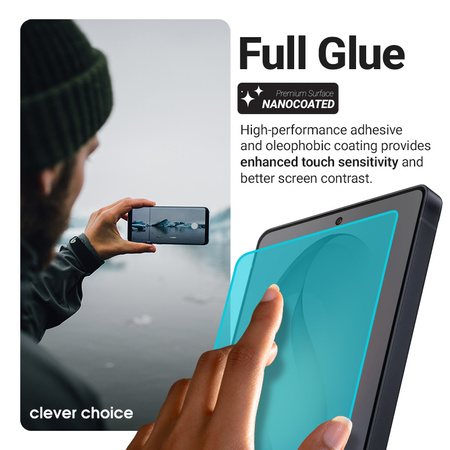 Szkło Hartowane do Xiaomi Redmi 15 5G Szybka 9H Crong 3D Armour Glass Lite