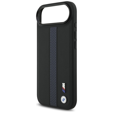 BMW M Perforated Stripe Logo MagSafe - Hülle iPhone Air (blau)