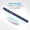 Speck Presidio2 Grip - iPhone 15 Pro Max Case (Coastal Blue / Dust Grey / White)