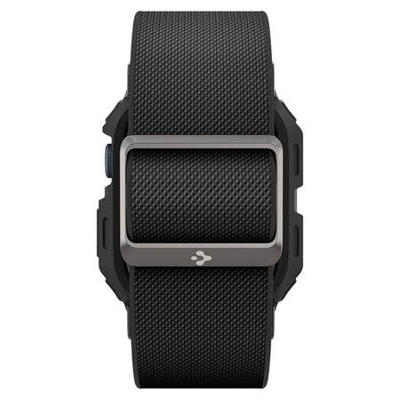 Spigen Lite Fit "Pro" - Etui z paskiem do Apple Watch 4/5/6/7/8/9/SE 44/45 mm (Matte Black)