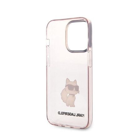 Karl Lagerfeld IML NFT Choupette - iPhone 14 Pro Max tok (rózsaszín)