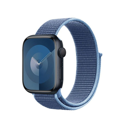 Crong Nylon – Sport strap for Apple Watch 38/40/41/42 mm (Ocean Blue)