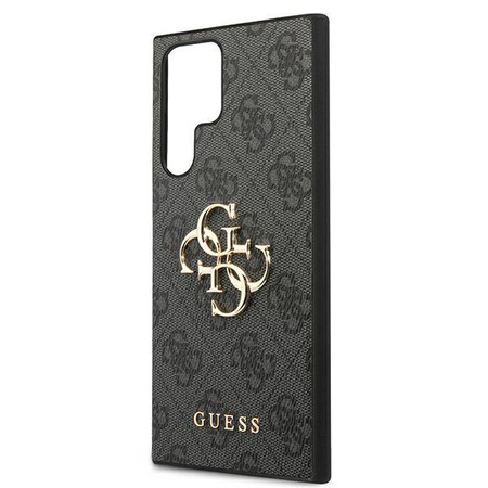 Guess 4G Big Metal Logo - Samsung Galaxy S22 Ultra tok (szürke)