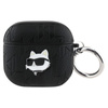 Karl Lagerfeld Monogram Choupette Head - Étui AirPods 4 (noir)