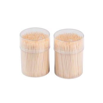 Cure-dents 2x500 pcs. bambou naturel