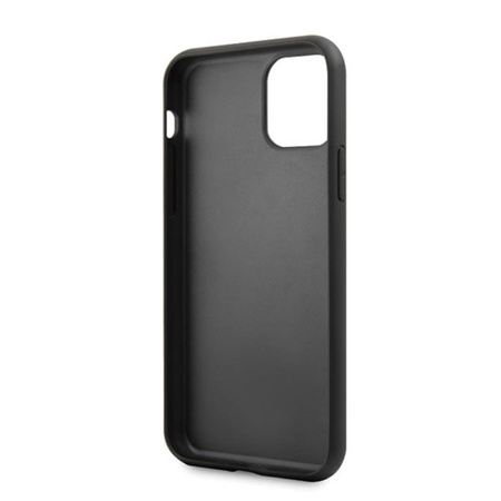 Karl Lagerfeld Saffiano mit Pin Ikonik - iPhone 12 mini Tasche (schwarz)