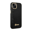 Guess Croco Collection - Coque pour iPhone 14 (noir)
