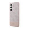 Guess 4G Bottom Stripe Metal Logo Collection - Samsung Galaxy S23 Case (pink)