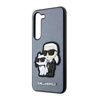 Karl Lagerfeld NFT Saffiano Karl & Choupette - Étui Samsung Galaxy S23 (gris)