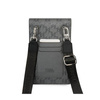 Karl Lagerfeld Monogram Ikonik Patch Wallet Phone Bag - Tasche für Smartphone und Zubehör (Silber)