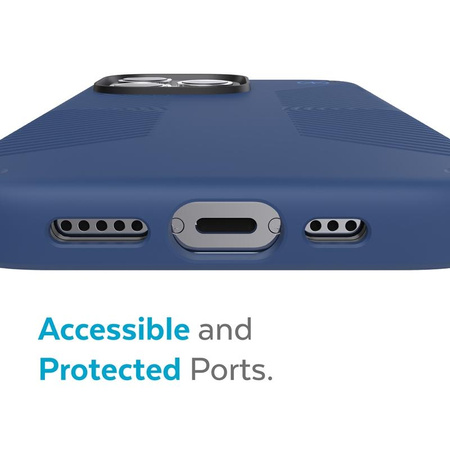Speck Presidio2 Grip - protiskluzové pouzdro pro iPhone 13 Pro (Coastal Blue/Black)