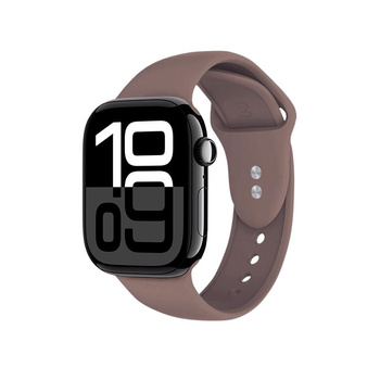 Crong Liquid - Řemínek pro Apple Watch 38/40/41/42 mm (hnědý)