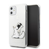 Karl Lagerfeld Choupette Fun-Sonnenbrille - iPhone 11 Etui (Transparent)