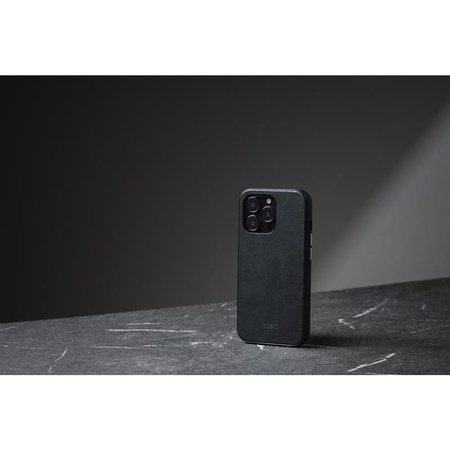 Moshi Overture - 3-in-1 iPhone 13 Pro Max Flip Case (antibakterielles NanoShield™) (Jet Black)