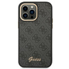 Guess 4G Metal Camera Outline Case - pouzdro pro iPhone 14 Pro (černé)