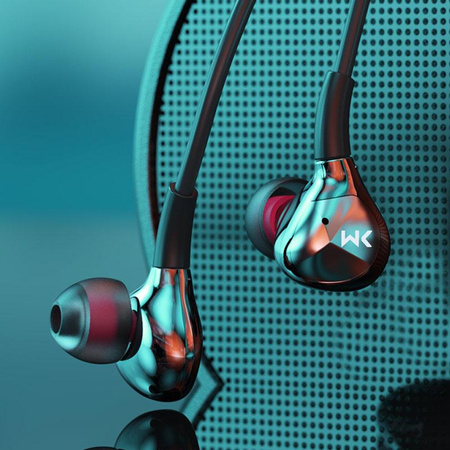 WEKOME YC06 Blackin Series - drátová sluchátka s 3,5mm HiFi konektorem (bílá)