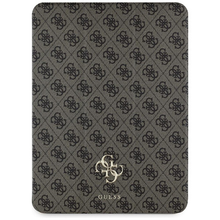 Guess Magnetic 4G Big Logo - iPad Air 13" M3 (2025) / iPad Air 13" M2 (2024) Tasche (braun)