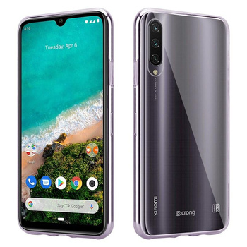 Crong Crystal Slim Cover - Etui Xiaomi Mi A3 (przezroczysty)