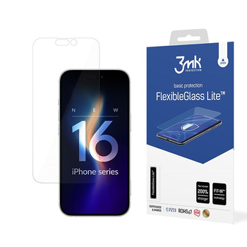 3mk FlexibleGlass Lite - Hibrid üveg iPhone 16-hoz