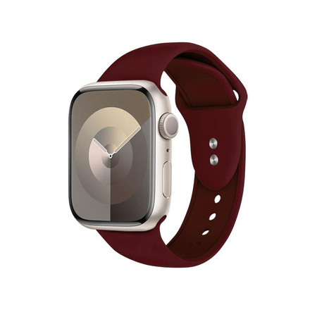 Crong Liquid - Strap for Apple Watch 38/40/41/42 mm (maroon)