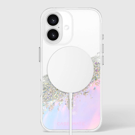 Case-Mate Karat MagSafe - iPhone 16 tok (holografikus szappanbuborék)