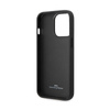 BMW Leather Diamond Pattern - iPhone 14 Pro Case (Black)