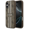Guess 4G Printed Stripes MagSafe - Case iPhone 17 (brown)