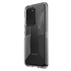 Speck Presidio Perfect-Clear with Grips - Étui pour Samsung Galaxy S20 Ultra avec revêtement MICROBAN (transparent/transparent)