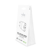 PURO Weißes Mini-Schnell-Ladegerät für unterwegs - USB-A + USB-C Power Delivery 20W Schnell-Ladegerät für unterwegs (weiß)