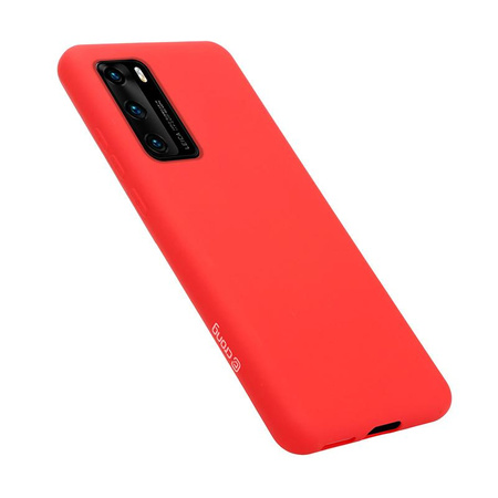 Crong Color Cover - Huawei P40 Hülle (Rot)