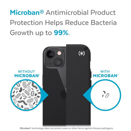 Speck Presidio2 Pro - iPhone 13 Hülle mit MICROBAN Beschichtung (Schwarz)