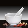 Küchenprofi - Porcelain Mortar for Spices and Seeds 12x6.5 cm